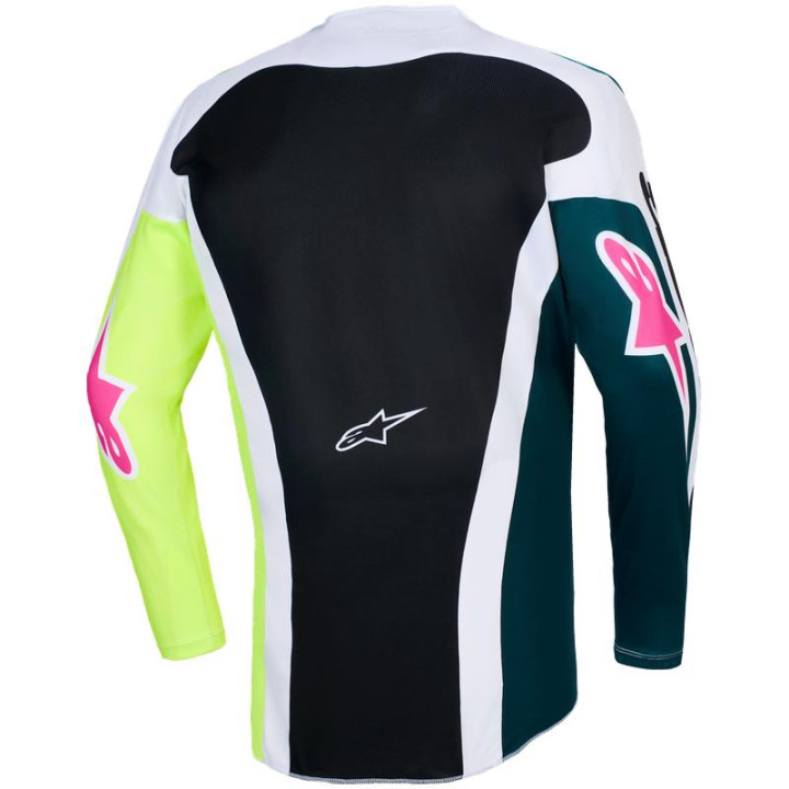 Tenue Alpinestars Racer PORTL vert/blanc/noir | Oxmoto
