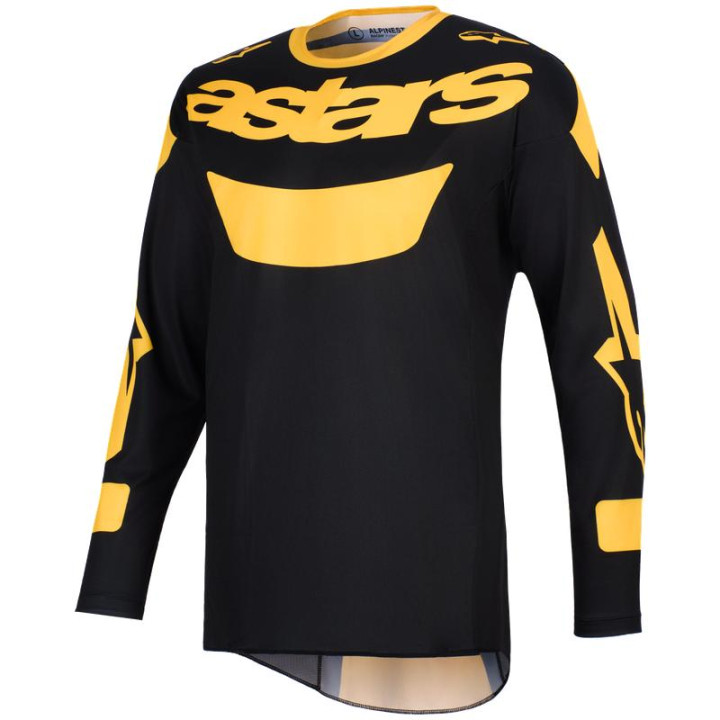 Tenue Alpinestars Racer RIWAY jaune/noir | Oxmoto