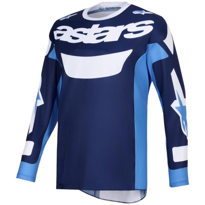 Tenue Alpinestars Racer RIWAY bleu/blanc | Oxmoto