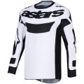 Tenue Alpinestars Racer RIWAY blanc/noir | Oxmoto