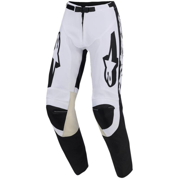 Tenue Alpinestars Racer RIWAY blanc/noir | Oxmoto