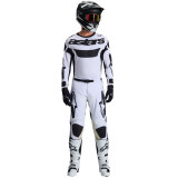 Tenue Alpinestars Racer RIWAY blanc/noir | Oxmoto