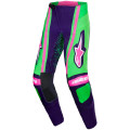 Tenue Alpinestars Techstar NOMUR violet/vert/rose | Oxmoto