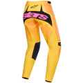 Tenue Alpinestars Techstar NOMUR orange/jaune/rose | Oxmoto