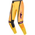 Tenue Alpinestars Techstar NOMUR orange/jaune/rose | Oxmoto
