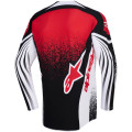 Tenue Alpinestars Techstar NOMUR noir/blanc/rouge | Oxmoto