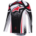 Tenue Alpinestars Techstar NOMUR noir/blanc/rouge | Oxmoto