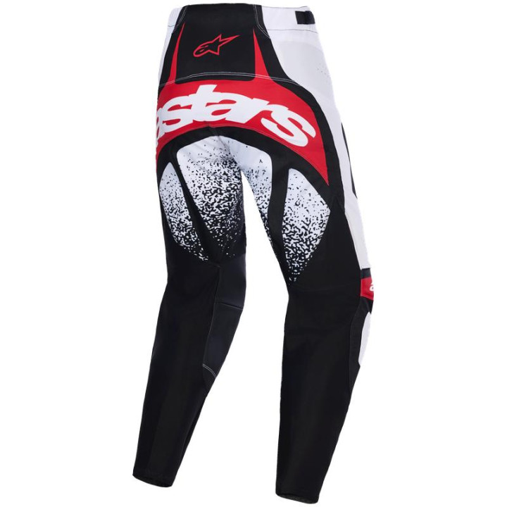 Tenue Alpinestars Techstar NOMUR noir/blanc/rouge | Oxmoto