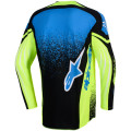 Tenue Alpinestars Techstar NOMUR navy/jaune/bleu | Oxmoto