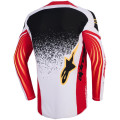 Tenue Alpinestars Techstar NOMUR gris/rouge/noir | Oxmoto