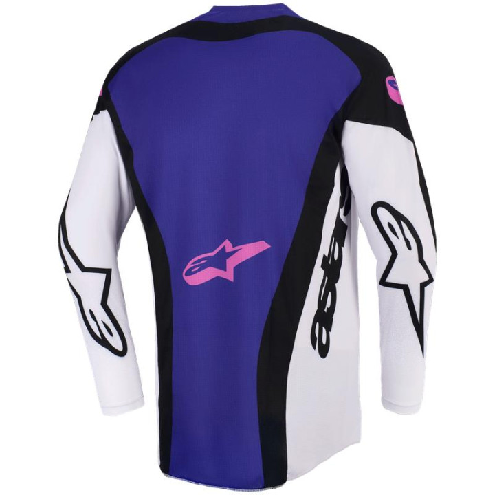 Tenue Alpinestars Techstar KNIF noir/gris/violet | Oxmoto