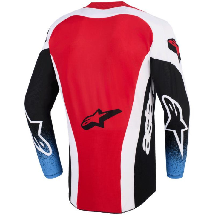 Tenue Alpinestars Techstar KNIF noir/blanc/rouge | Oxmoto