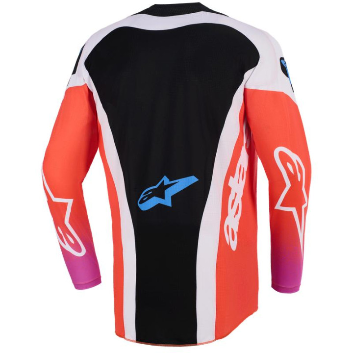 Tenue Alpinestars Techstar KNIF gris/orange/noir | Oxmoto