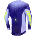 Tenue Alpinestars Supertech SCENZ violet/jaune | Oxmoto