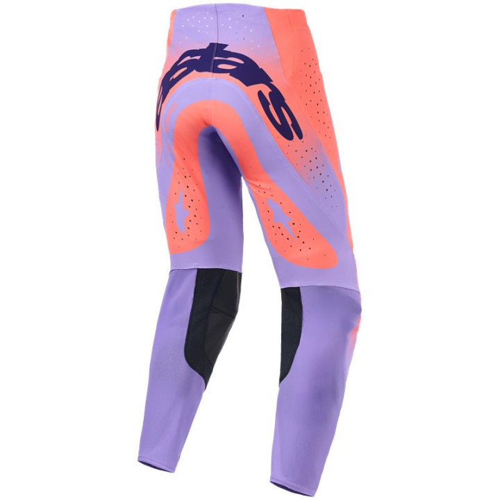 Tenue Alpinestars Supertech SCENZ violet/corail | Oxmoto