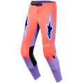 Tenue Alpinestars Supertech SCENZ violet/corail | Oxmoto