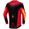 Tenue Alpinestars Supertech SCENZ rouge/noir/jaune | Oxmoto