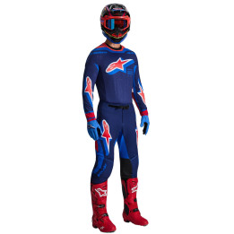 Tenue Alpinestars Supertech VISTA navy/corail | Oxmoto