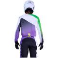 Tenue FOX 180 Kawasaki violet/blanc | Oxmoto