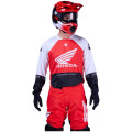 Tenue FOX 180 Honda rouge | Oxmoto