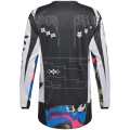 Tenue FOX 180 Image Cosmo blanc/noir | Oxmoto