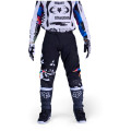 Tenue FOX 180 Image Cosmo blanc/noir | Oxmoto
