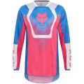 Tenue FOX 180 Collect bleu/rose | Oxmoto