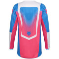 Tenue FOX 180 Collect bleu/rose | Oxmoto
