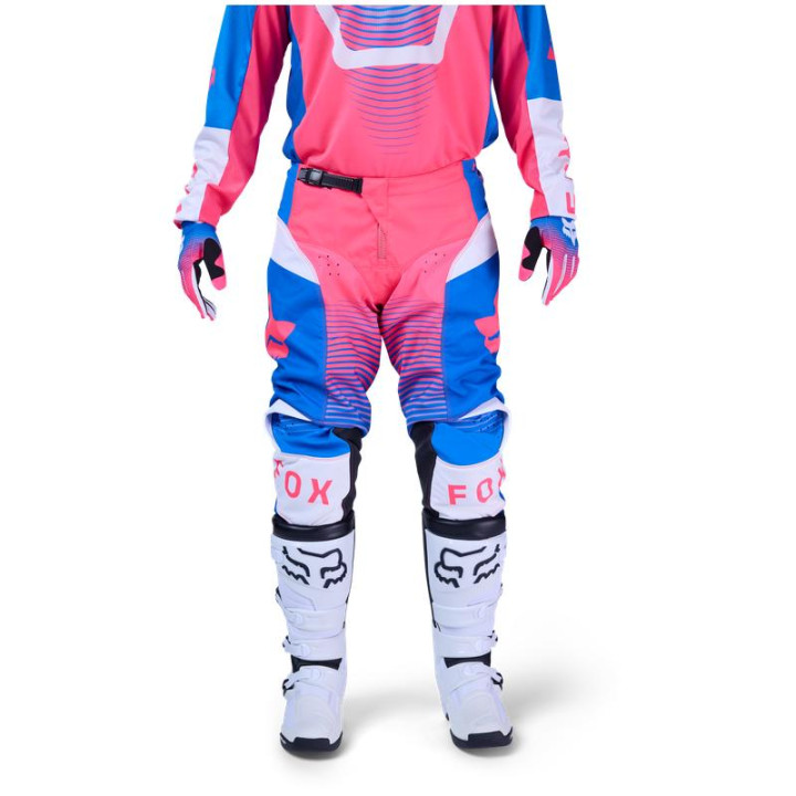 Tenue FOX 180 Collect bleu/rose | Oxmoto