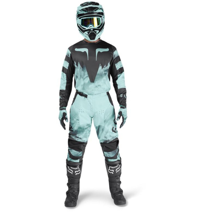 Tenue FOX 180 Kairos turquoise | Oxmoto