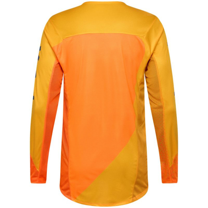 Tenue FOX Flexair Fracture tangerine | Oxmoto