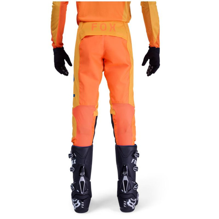 Tenue FOX Flexair Fracture tangerine | Oxmoto