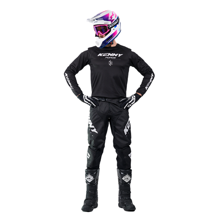 Tenue KENNY Force Solid noir | Oxmoto