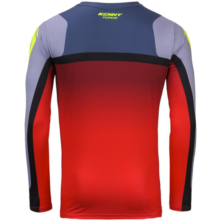 Tenue KENNY Force Beach gris/rouge | Oxmoto