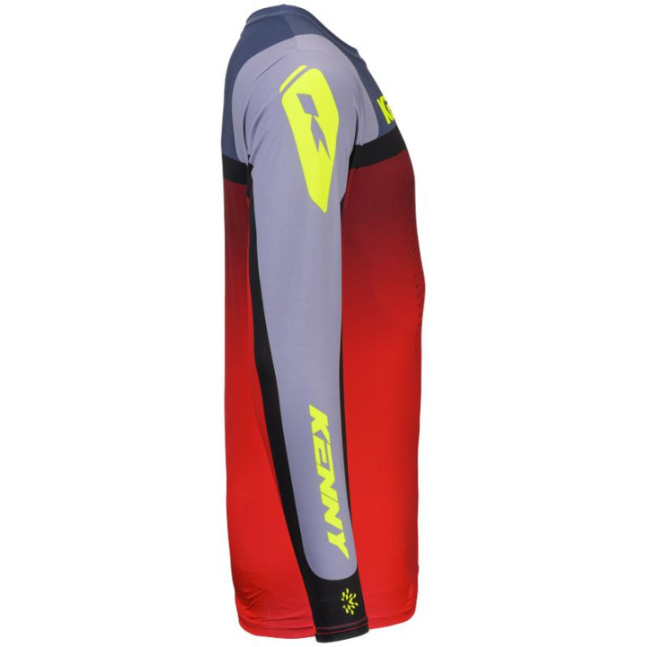 Tenue KENNY Force Beach gris/rouge | Oxmoto