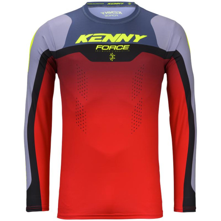 Tenue KENNY Force Beach gris/rouge | Oxmoto