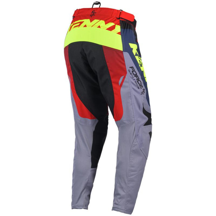 Tenue KENNY Force Beach gris/rouge | Oxmoto