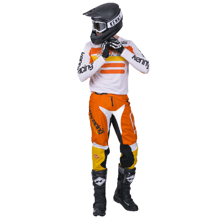 Tenue KENNY Force Dust orange | Oxmoto