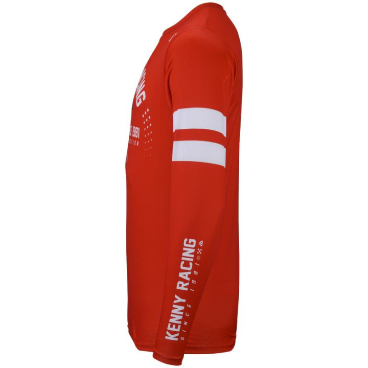 Tenue KENNY Track dirt rouge | Oxmoto