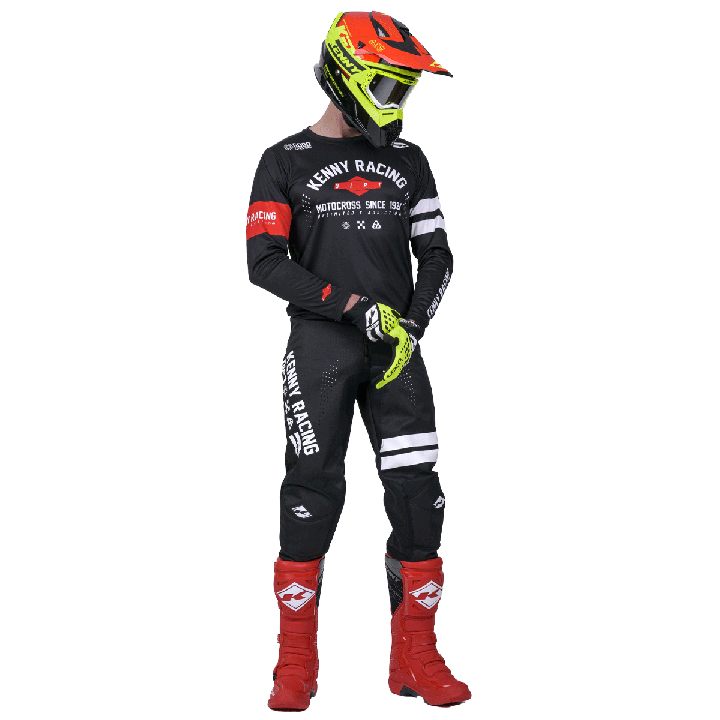 Tenue KENNY Track dirt noir | Oxmoto