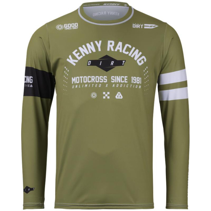 Tenue KENNY Track dirt kaki | Oxmoto