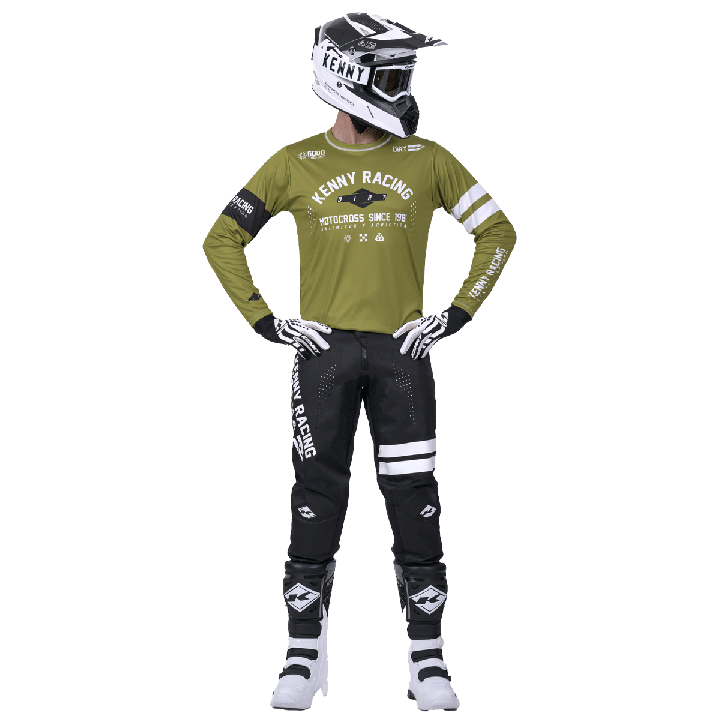Tenue KENNY Track dirt kaki | Oxmoto