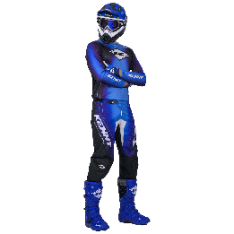 Tenue KENNY Track focus bleu | Oxmoto