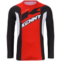 Tenue KENNY Track zoom rouge | Oxmoto