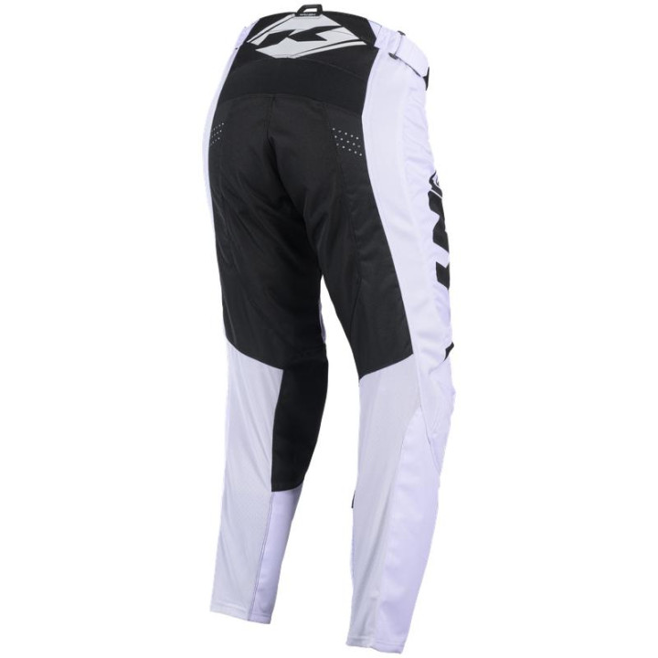 Tenue KENNY Track zoom noir/blanc | Oxmoto