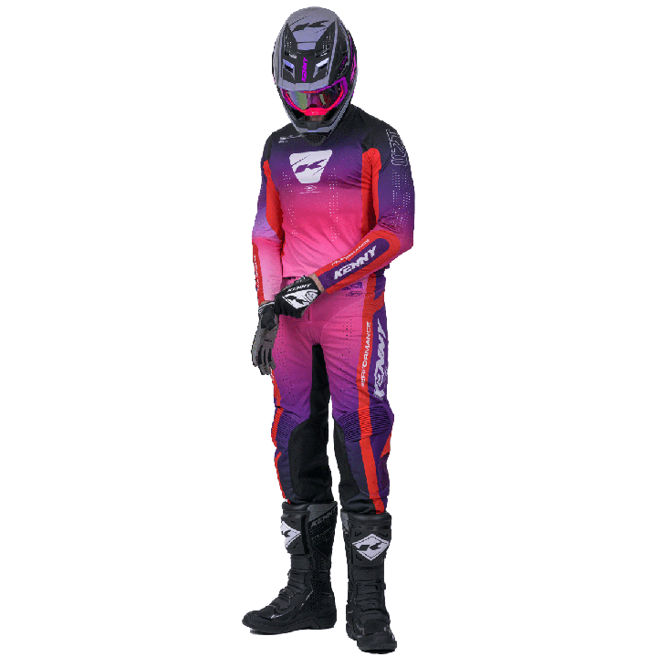 Tenue KENNY Performance violet | Oxmoto