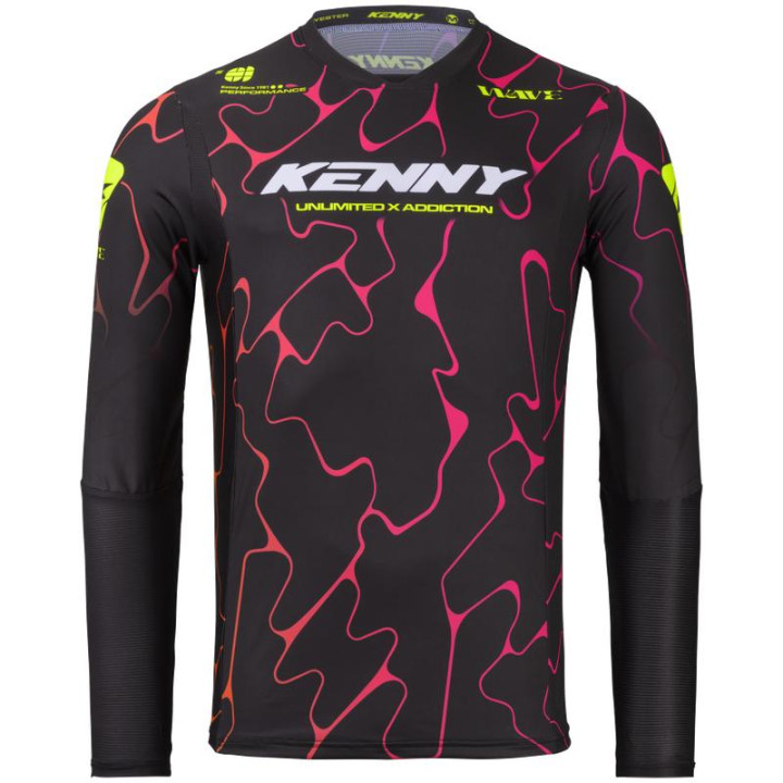 Tenue KENNY Performance wave noir | Oxmoto