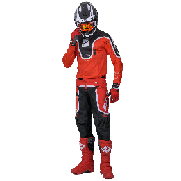 Tenue KENNY Titanium rouge | Oxmoto