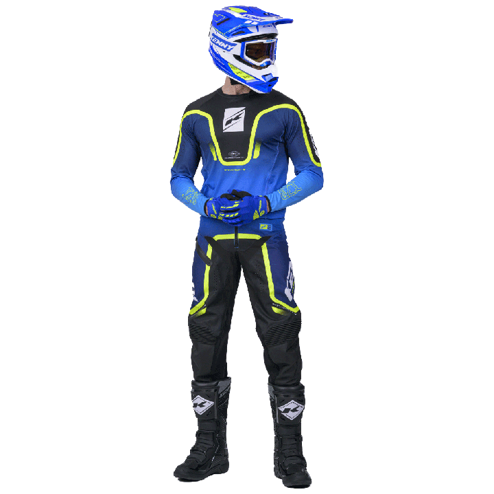 Tenue KENNY Titanium gradient bleu | Oxmoto