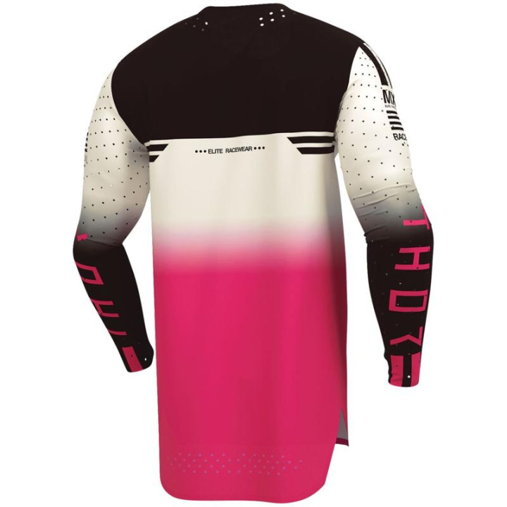 Tenue Thor SPORTMODE Geo rose/noir | Oxmoto